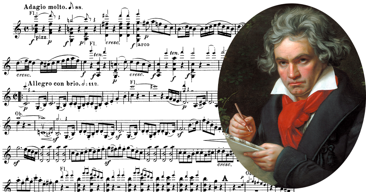 ベートーヴェン交響曲第１番：楽譜 (L.v.Beethoven Symphony No.1)