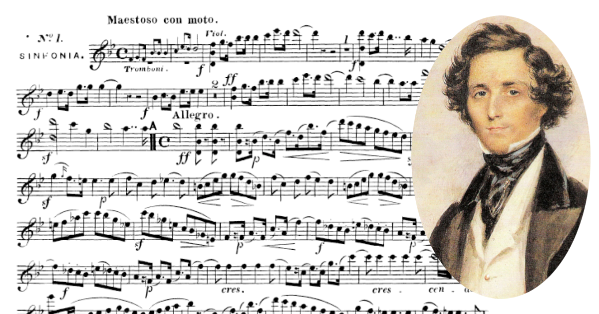 メンデルスゾーン交響曲第2番【無料楽譜】変ロ長調Op.52『賛歌』 : Mendelssohn Symphony No.2 "Lobgesang"