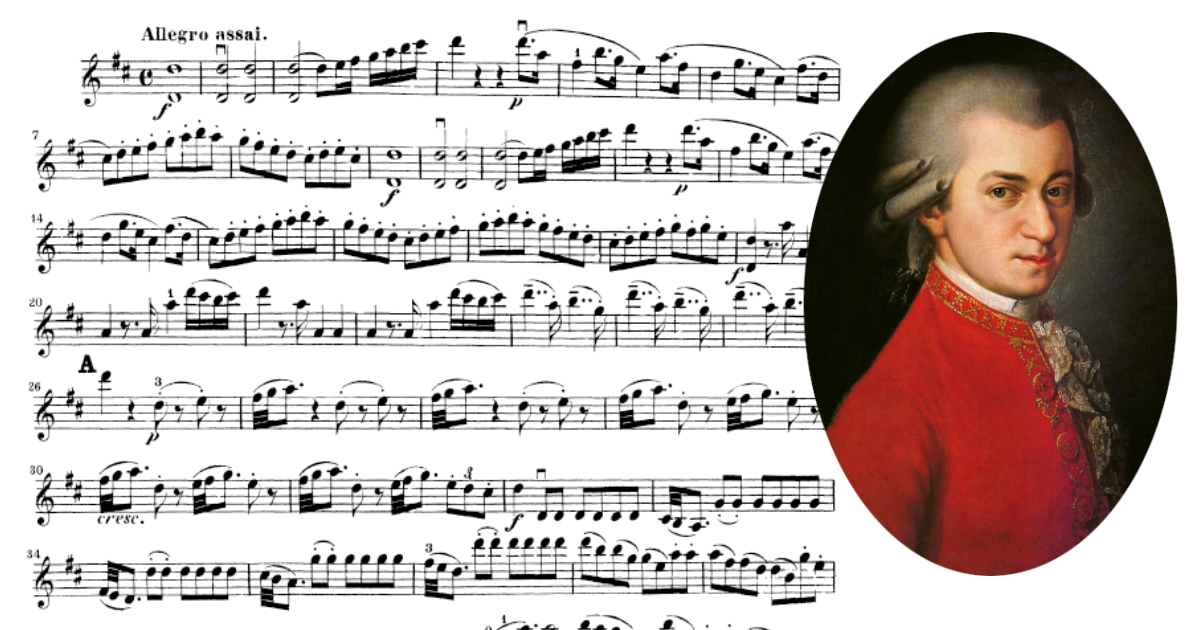 モーツァルト交響曲第31番【無料楽譜】ニ長調K.297(300a)『パリ』 : W.A. Mozart Symphony No.31