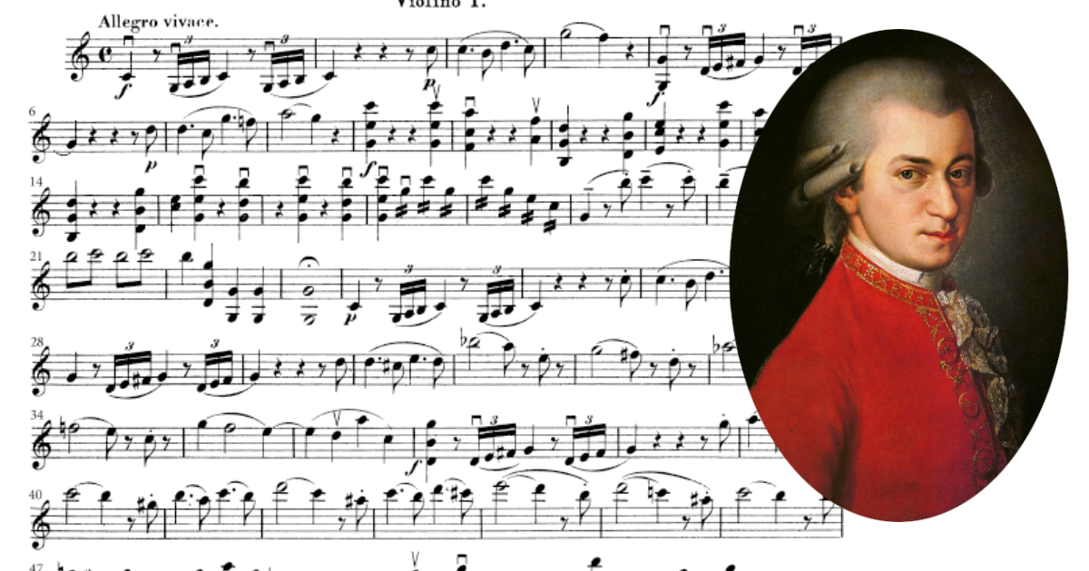 モーツァルト交響曲第41番ファクシミリ - 洋書